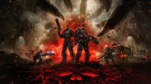 Gears of War: E-Day es una precuela de los primeros videojuegos de la saga.