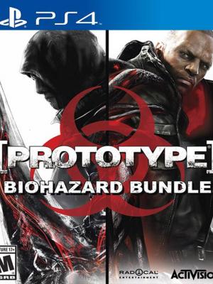 2 juegos en 1 Prototype Biohazard Bundle PS4